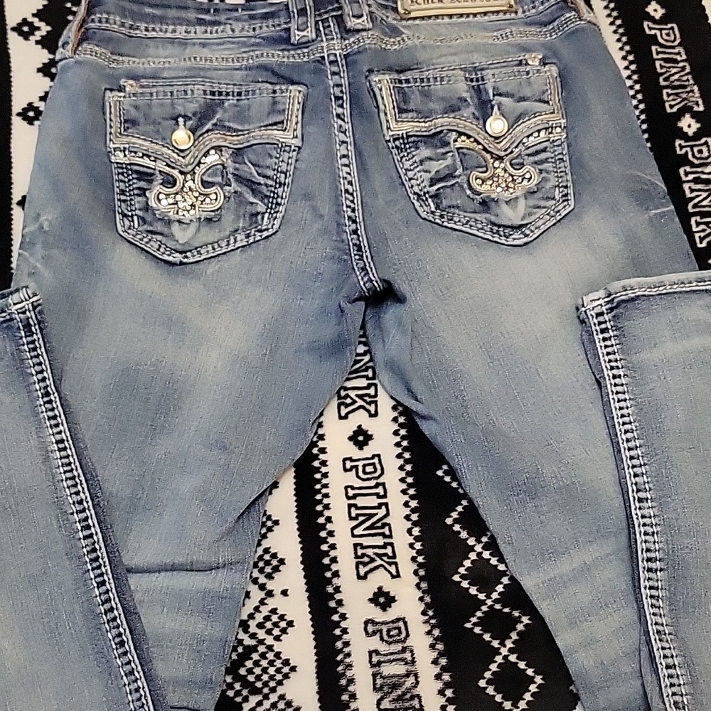 Rock revival Light blue jeans size 31